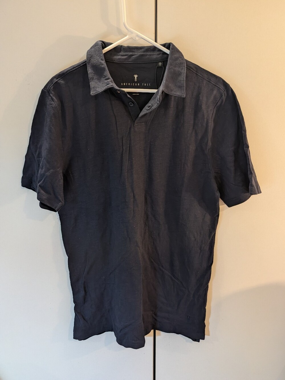 American Tall Men's XL/T Navy Polo Shirt NWT